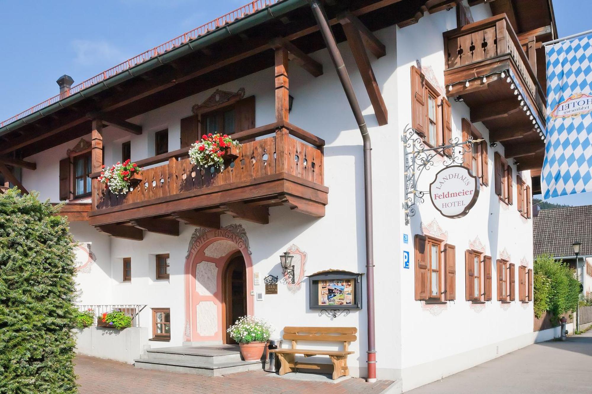 Hotel Landhaus Feldmeier ***S Oberammergau Zewnętrze zdjęcie